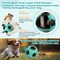 Interactive Dog Soccer Ball Toy, Slow Feeder Treat Dispenser for Dogs 4.6" x 4.6" x 4.6"